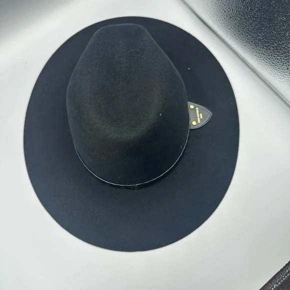 Louis Vuitton Chapeau Fedora Lv Everfelt  Hat Black Size SMALL Out Of Stock - Picture 6 of 7